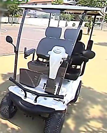SCOOTER ELETTRICO DUETTO A 2 POSTI CON CAPPOTTA