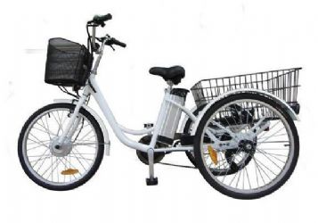 TRICICLO ELETTRICO A PEDALATA ASSISTITA CON CAMBIO SHIMANO