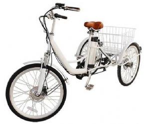 TRICICLO ELETTRICO A PEDALATA ASSISTITA CON CAMBIO SHIMANO 6 RAPPORTI